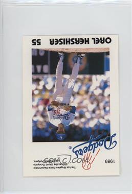 1989 Los Angeles Dodgers Police - [Base] #55 - Orel Hershiser
