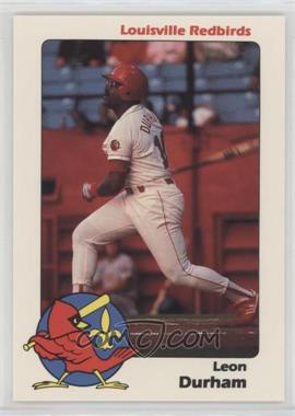 1989 Louisville Redbirds - [Base] #16 - Leon Durham