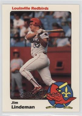 1989 Louisville Redbirds - [Base] #26 - Jim Lindeman