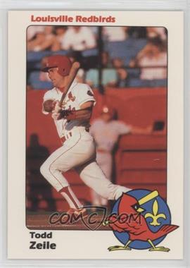 1989 Louisville Redbirds - [Base] #3 - Todd Zeile