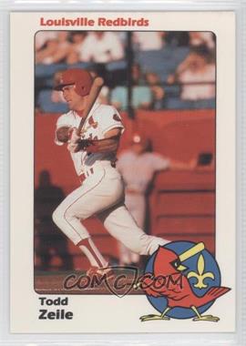 1989 Louisville Redbirds - [Base] #3 - Todd Zeile