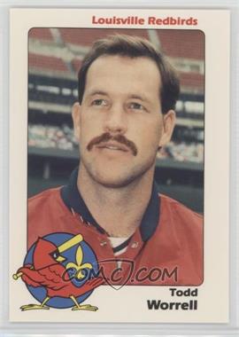 1989 Louisville Redbirds - [Base] #37 - Todd Worrell