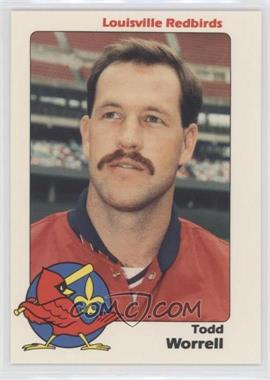 1989 Louisville Redbirds - [Base] #37 - Todd Worrell