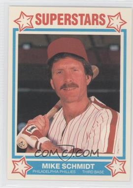 1989 MSA Superstars - [Base] #4 - Mike Schmidt