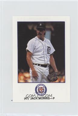 1989 Marathon Oil Detroit Tigers - [Base] #47 - Jack Morris