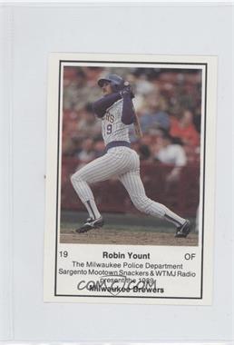 1989 Milwaukee Brewers Police - [Base] - Milwaukee #19 - Robin Yount