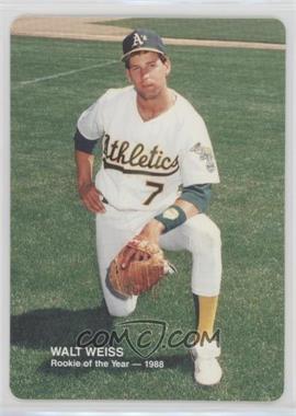 1989 Mother's Cookies Oakland Athletics Rookies of the Year - Food Issue [Base] #3 - Walt Weiss