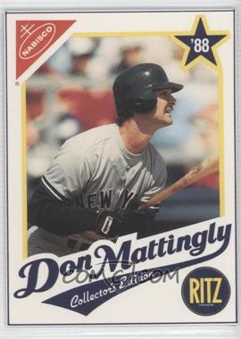 1989 Nabisco Ritz Crackers Don Mattingly - [Base] #1988 - Don Mattingly