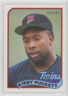 1989 O-Pee-Chee - [Base] #132 - Kirby Puckett [EX to NM]