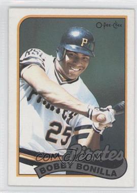 1989 O-Pee-Chee - [Base] #142 - Bobby Bonilla