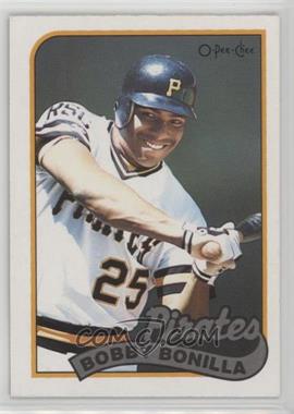 1989 O-Pee-Chee - [Base] #142 - Bobby Bonilla