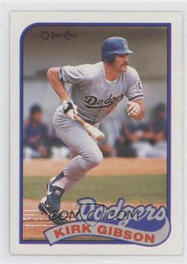 1989 O-Pee-Chee - [Base] #340 - Kirk Gibson