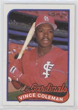 1989 O-Pee-Chee - [Base] #90 - Vince Coleman