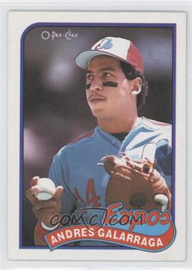 1989 O-Pee-Chee - [Base] #93 - Andres Galarraga