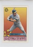 Jose Canseco (Robby Thompson 87)