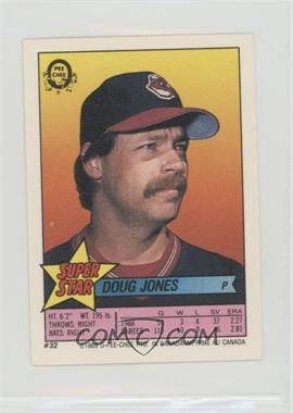 1989 O-Pee-Chee Super Star Sticker Backs - [Base] #32.53 - Doug Jones (Jamie Moyer 53, Juan Berenguer 291)