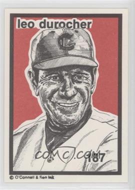 1989 O'Connell & Son Ink Series 6 - [Base] #187 - Leo Durocher