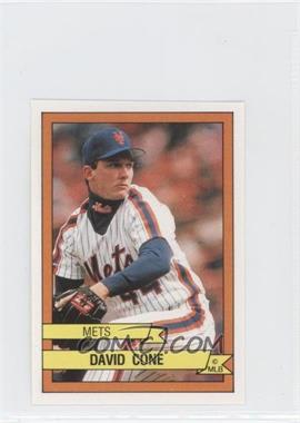 1989 Panini Album Stickers - [Base] #129 - David Cone