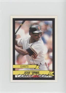 1989 Panini Album Stickers - [Base] #217 - Jose Uribe