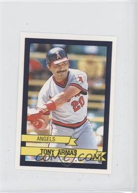 1989 Panini Album Stickers - [Base] #295 - Tony Armas