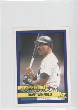 1989 Panini Album Stickers - [Base] #409 - Dave Winfield