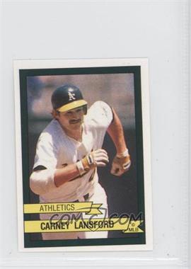 1989 Panini Album Stickers - [Base] #421 - Carney Lansford