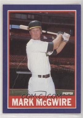 1989 Pepsi Mark McGwire - [Base] #12-12 - Mark McGwire [Poor to Fair]