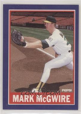 1989 Pepsi Mark McGwire - [Base] #6-12 - Mark McGwire