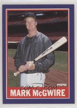 1989 Pepsi Mark McGwire - [Base] #8-12 - Mark McGwire