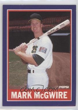 1989 Pepsi Mark McGwire - [Base] #9-12 - Mark McGwire