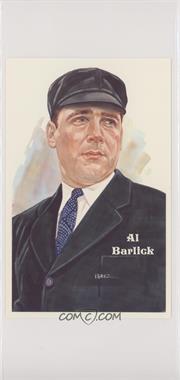 1989 Perez-Steele Hall of Fame Art Postcards - Tenth Series #201 - Al Barlick /10000 [Noted]