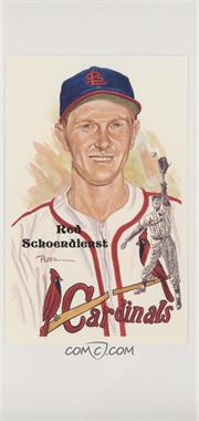 1989 Perez-Steele Hall of Fame Art Postcards - Tenth Series #203 - Red Schoendienst /10000