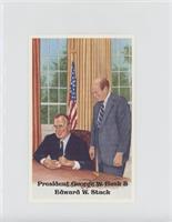 George W. Bush, Edward W. Stack [EX to NM] #/10,000