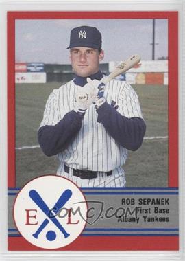 1989 ProCards Eastern League All-Stars and League Leaders - [Base] #EL-8 - Rob Sepanek