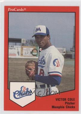 1989 ProCards Minor League Team Sets - [Base] #1185 - Victor Cole