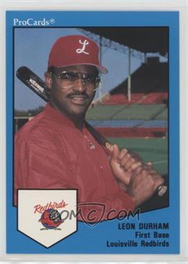 1989 ProCards Minor League Team Sets - [Base] #1260 - Leon Durham