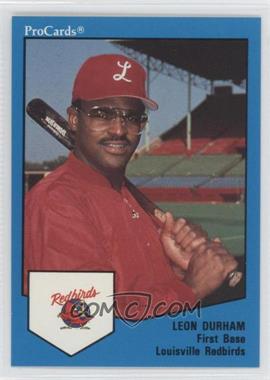 1989 ProCards Minor League Team Sets - [Base] #1260 - Leon Durham