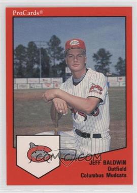 1989 ProCards Minor League Team Sets - [Base] #135 - Jeff Baldwin