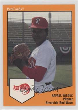 1989 ProCards Minor League Team Sets - [Base] #1398 - Rafael Valdez