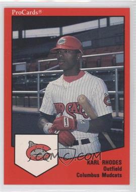 1989 ProCards Minor League Team Sets - [Base] #142 - Karl Rhodes