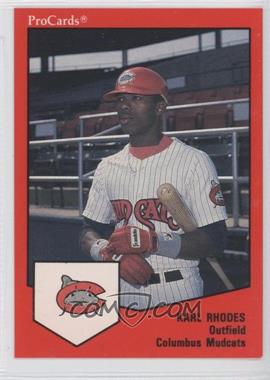 1989 ProCards Minor League Team Sets - [Base] #142 - Karl Rhodes