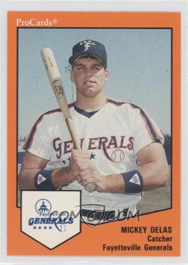 1989 ProCards Minor League Team Sets - [Base] #1590 - Mickey Delas