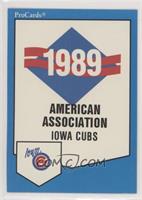 Checklist - Iowa Cubs [Noted]
