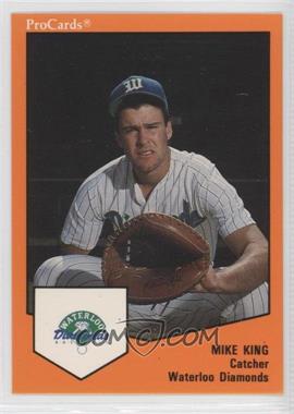 1989 ProCards Minor League Team Sets - [Base] #1787 - Mike King