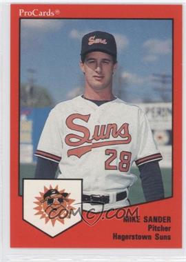 1989 ProCards Minor League Team Sets - [Base] #275 - Mike Sander