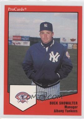 1989 ProCards Minor League Team Sets - [Base] #326 - Buck Showalter