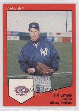 1989 ProCards Minor League Team Sets - [Base] #329 - Tim Layana