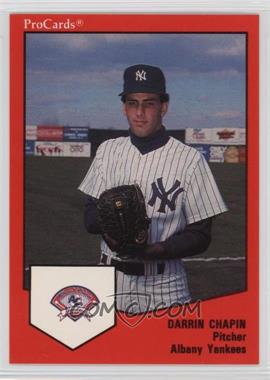 1989 ProCards Minor League Team Sets - [Base] #340 - Darrin Chapin