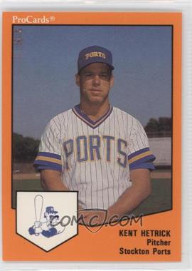 1989 ProCards Minor League Team Sets - [Base] #376 - Kent Hetrick