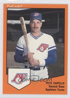 1989 ProCards Minor League Team Sets - [Base] #865 - Pete Capello